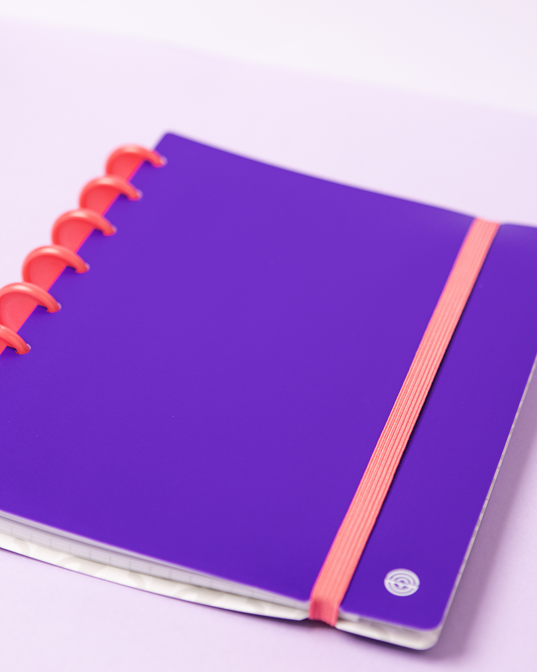 Couverture A5 violet