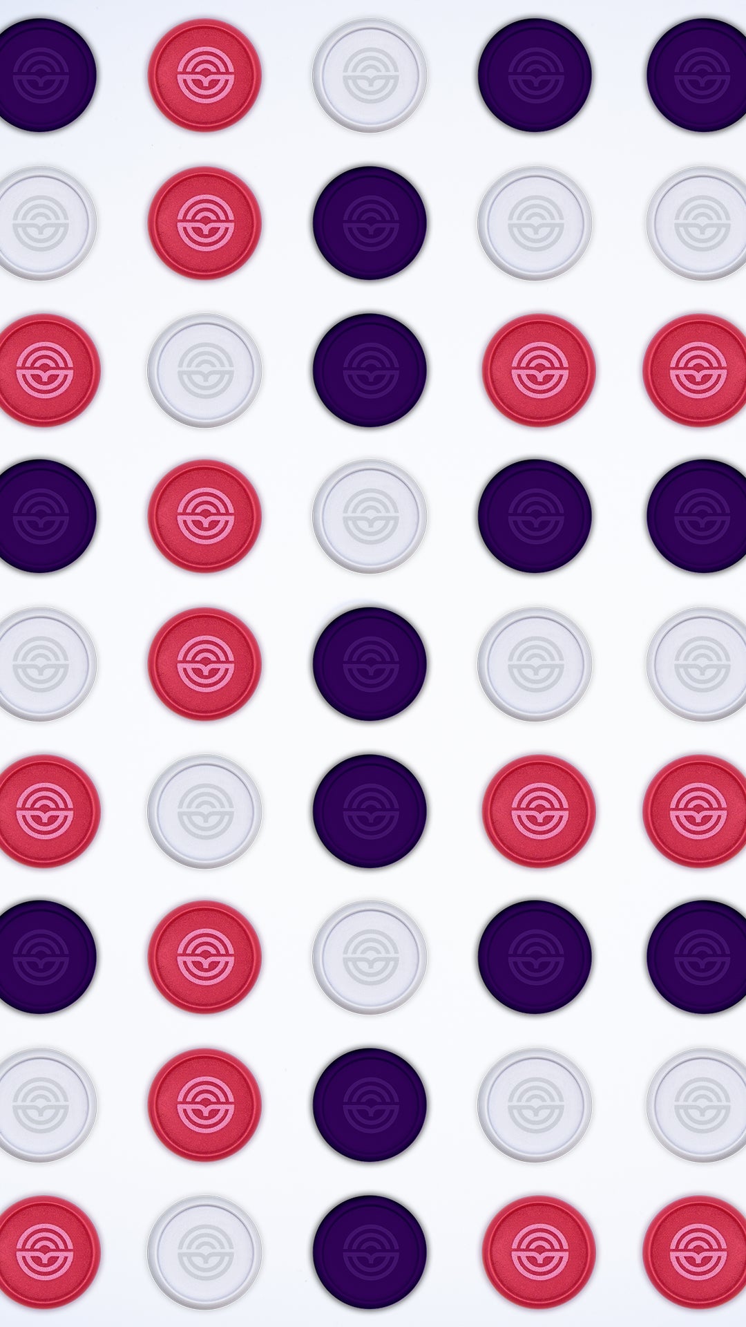 8 Disques roses 28 mm